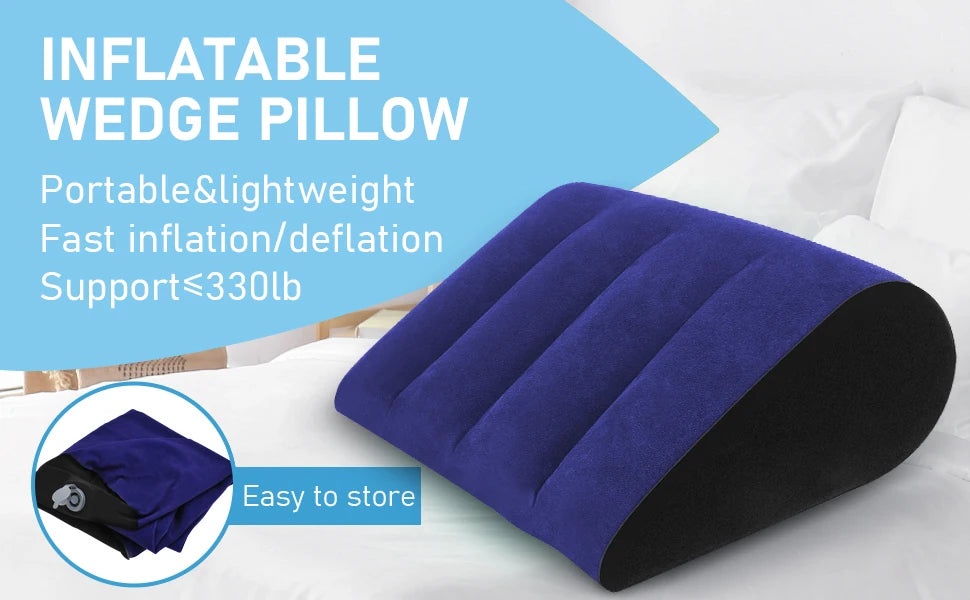 Inflatable Love Position Pillow