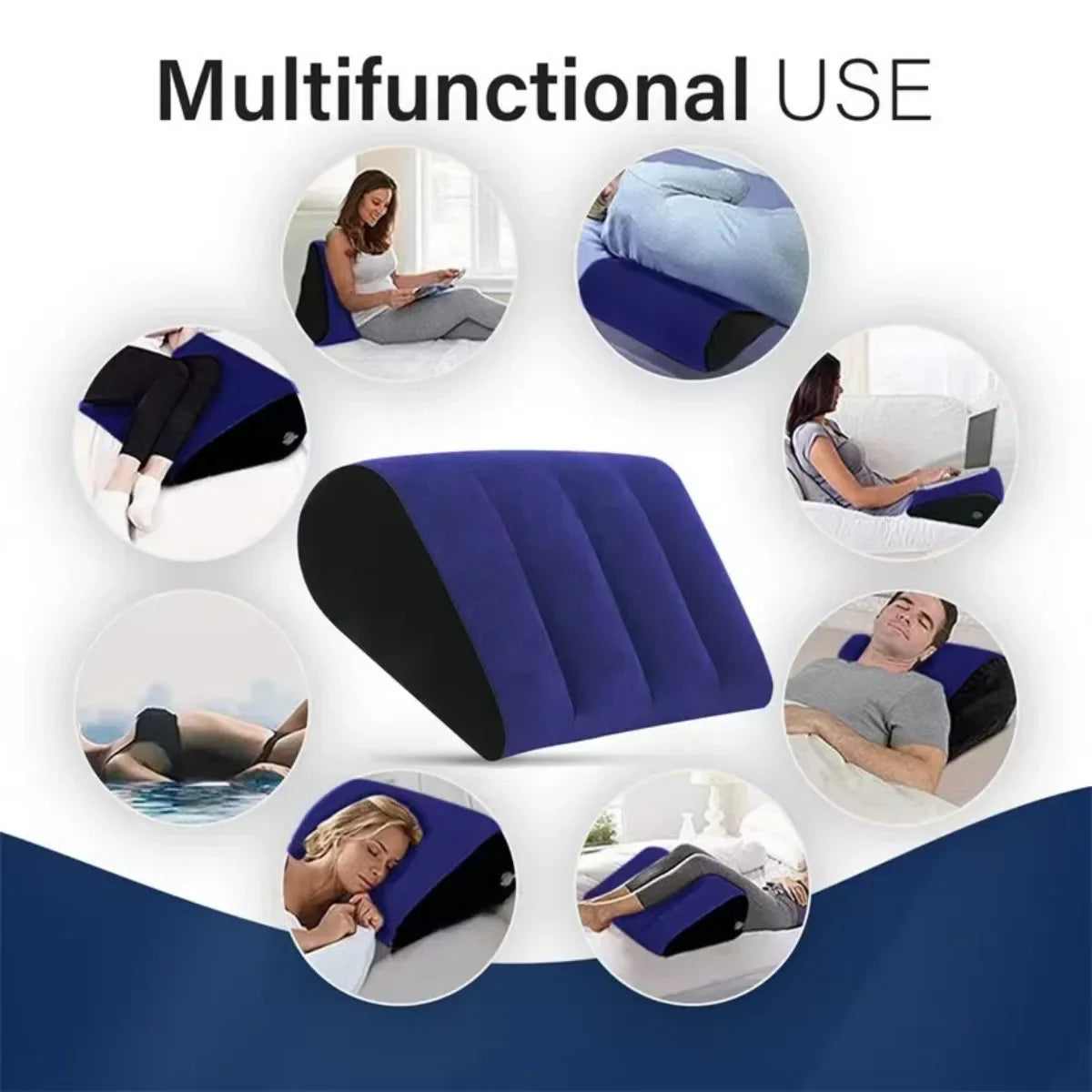 Inflatable Love Position Pillow