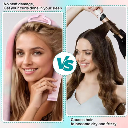 Heatless Silk Curl Headband