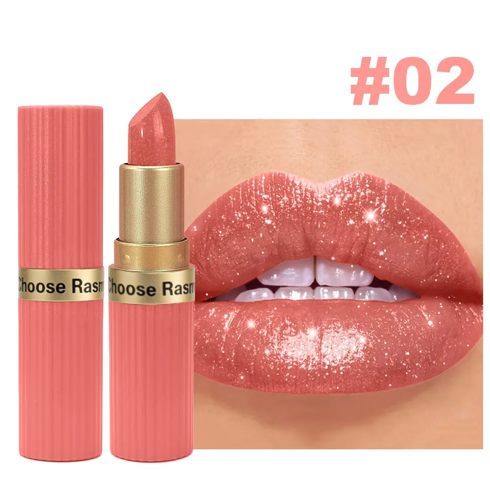 Pearlescent Velvet Glitter Lipstick
