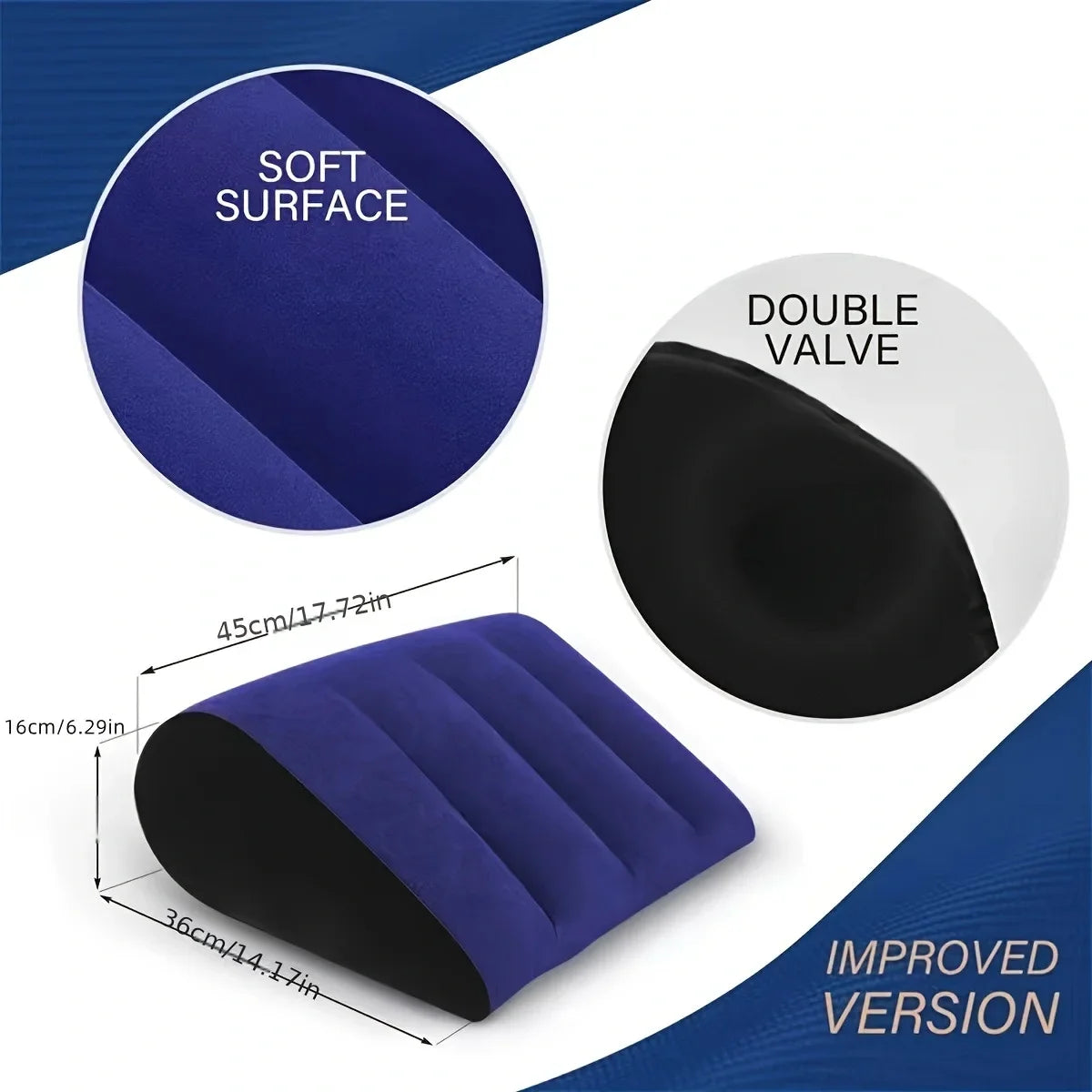 Inflatable Love Position Pillow