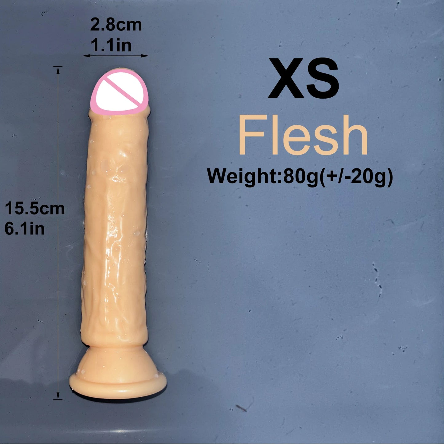 Transparent Jelly Pleasure Dildo