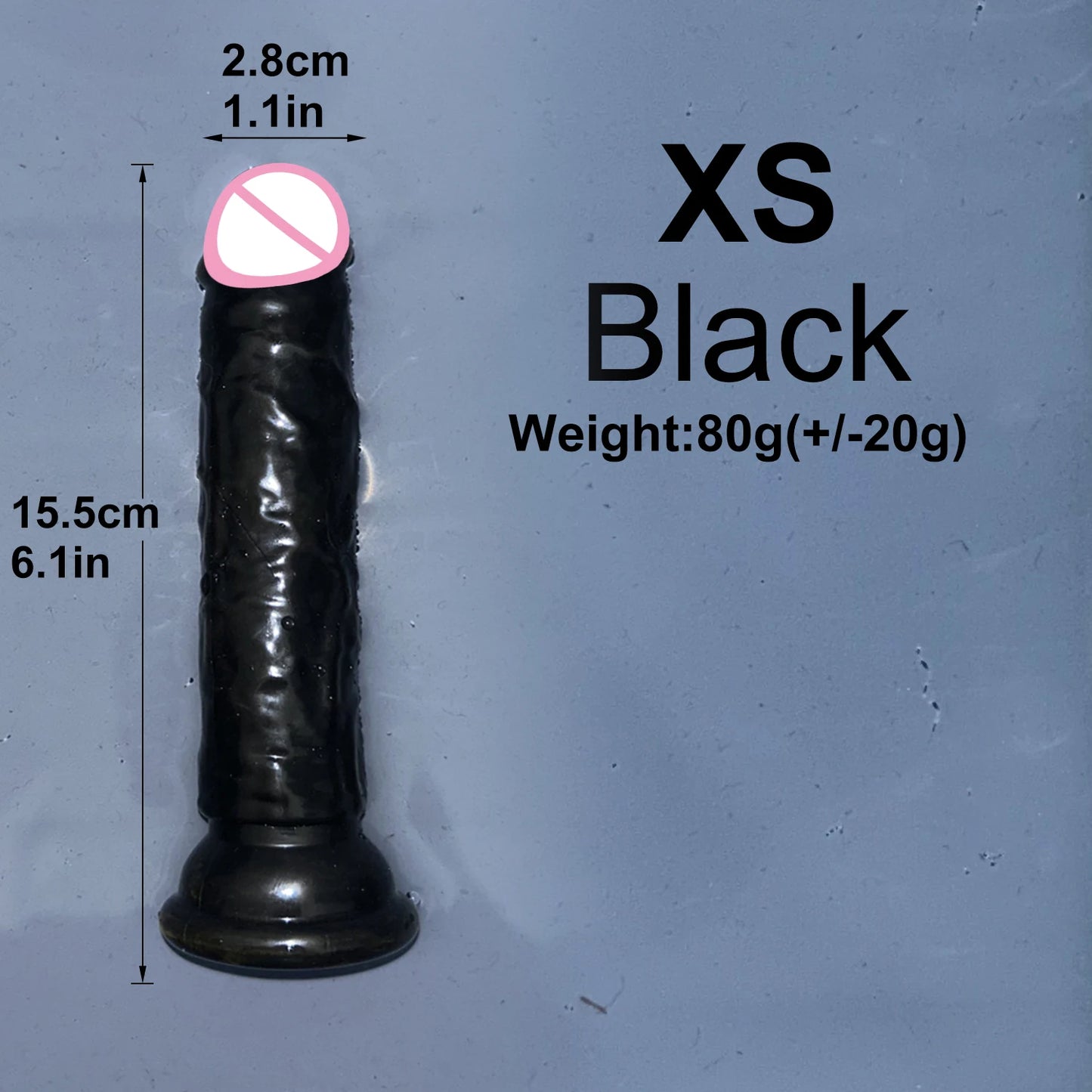 Transparent Jelly Pleasure Dildo