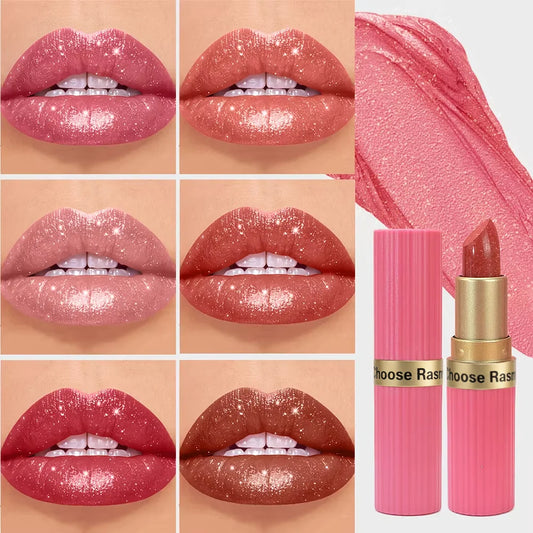 Pearlescent Velvet Glitter Lipstick