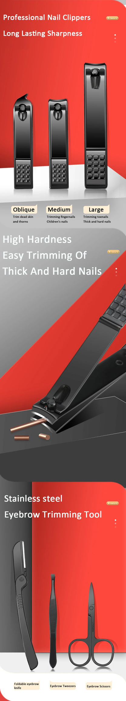 Professional Manicure Clipper Set