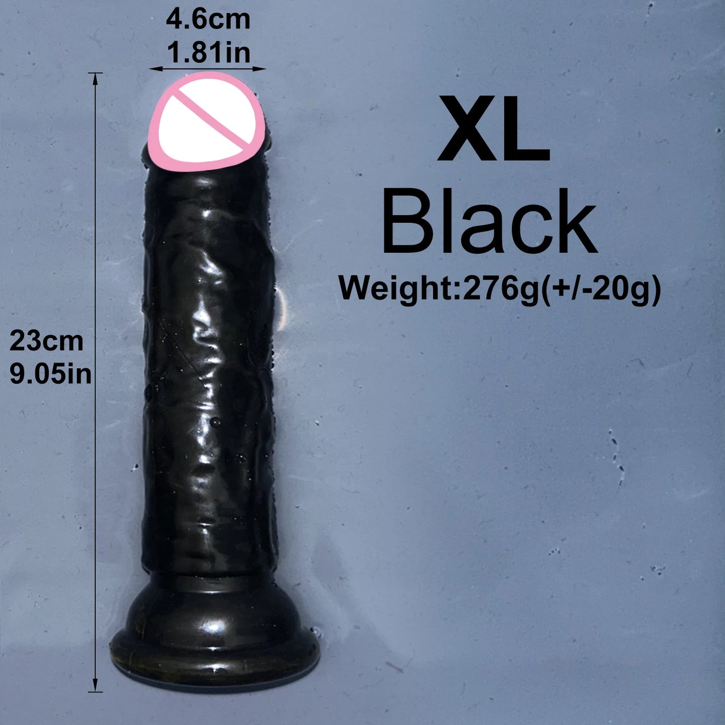 Transparent Jelly Pleasure Dildo