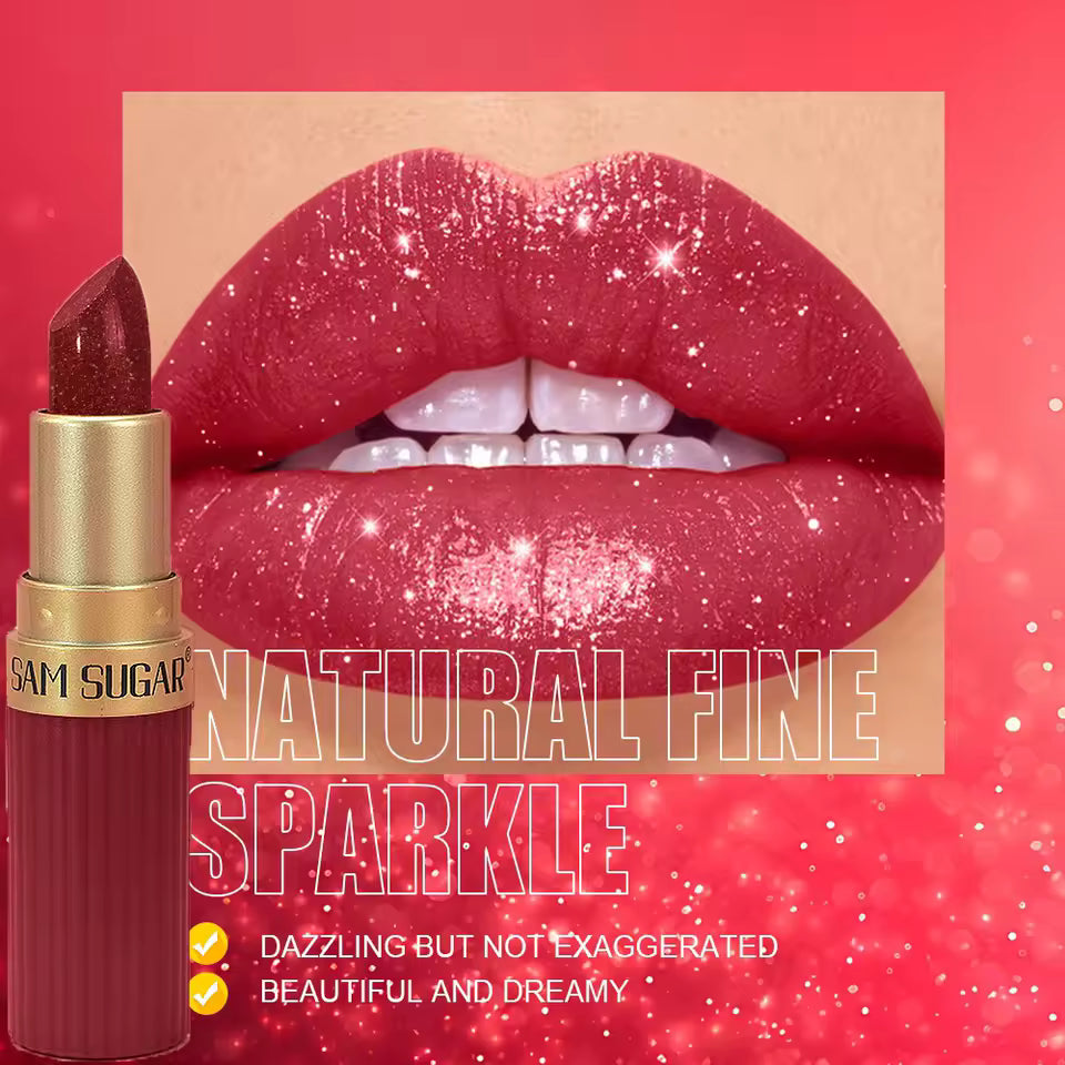 Pearlescent Velvet Glitter Lipstick