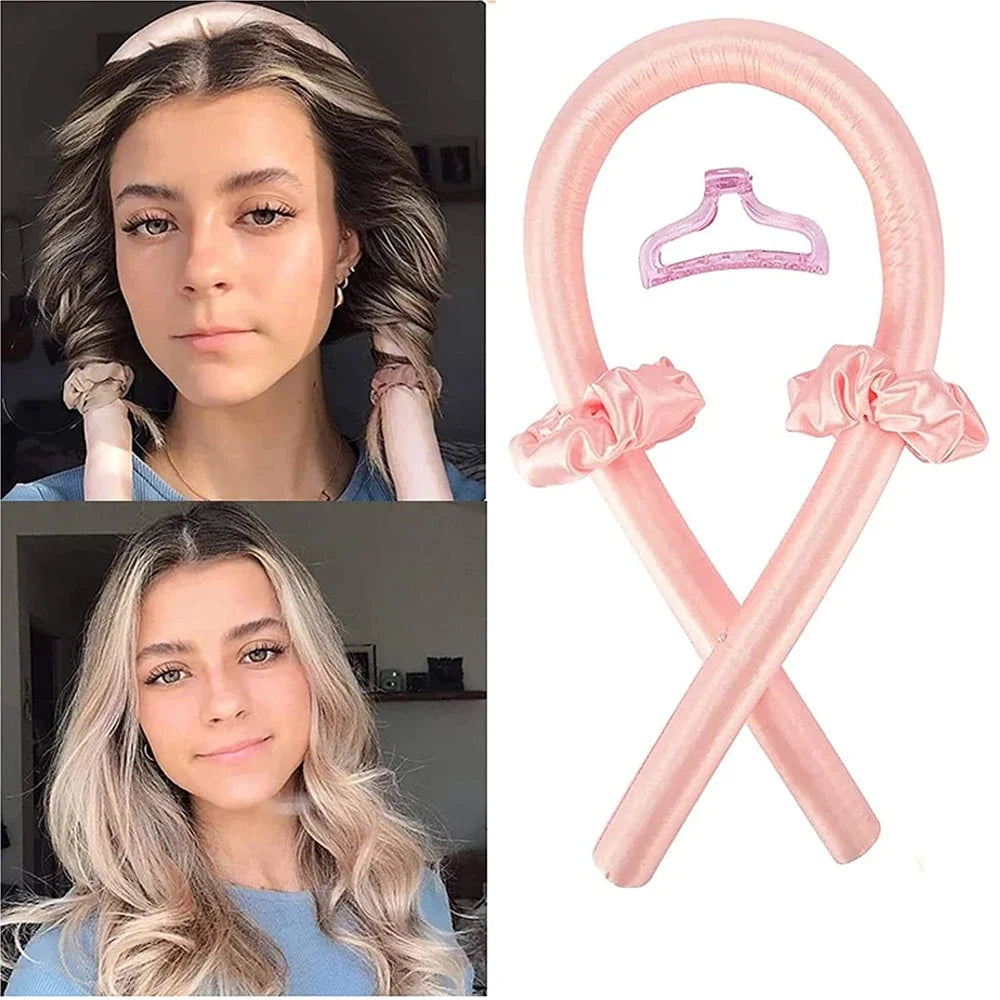 Heatless Silk Curl Headband