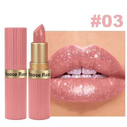 Pearlescent Velvet Glitter Lipstick