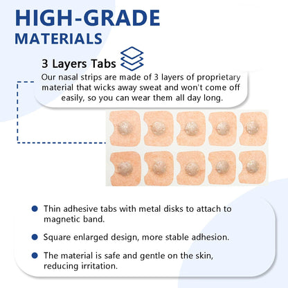 Magnetic Nasal Breathing Dilator