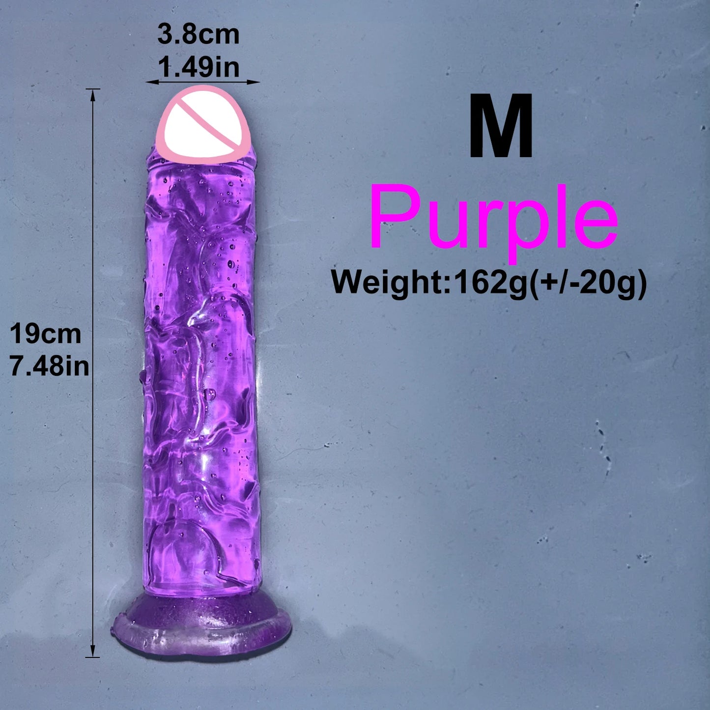 Transparent Jelly Pleasure Dildo