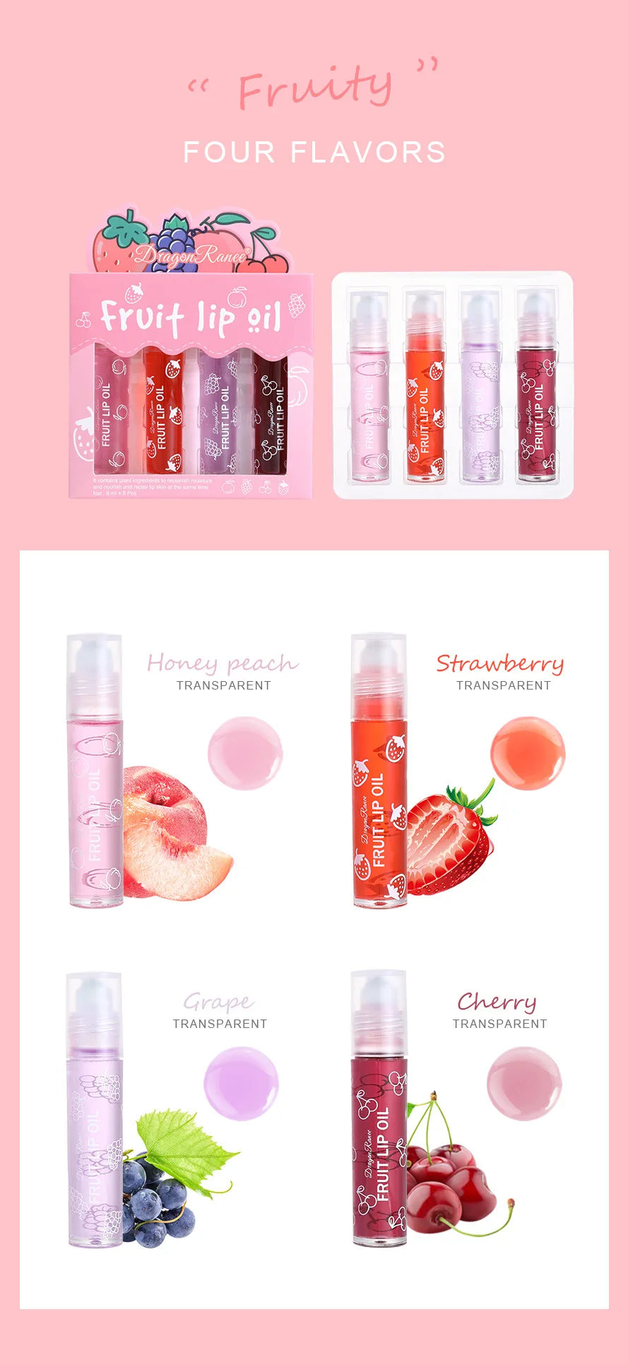Hydrating Rolling Lip Oil Set