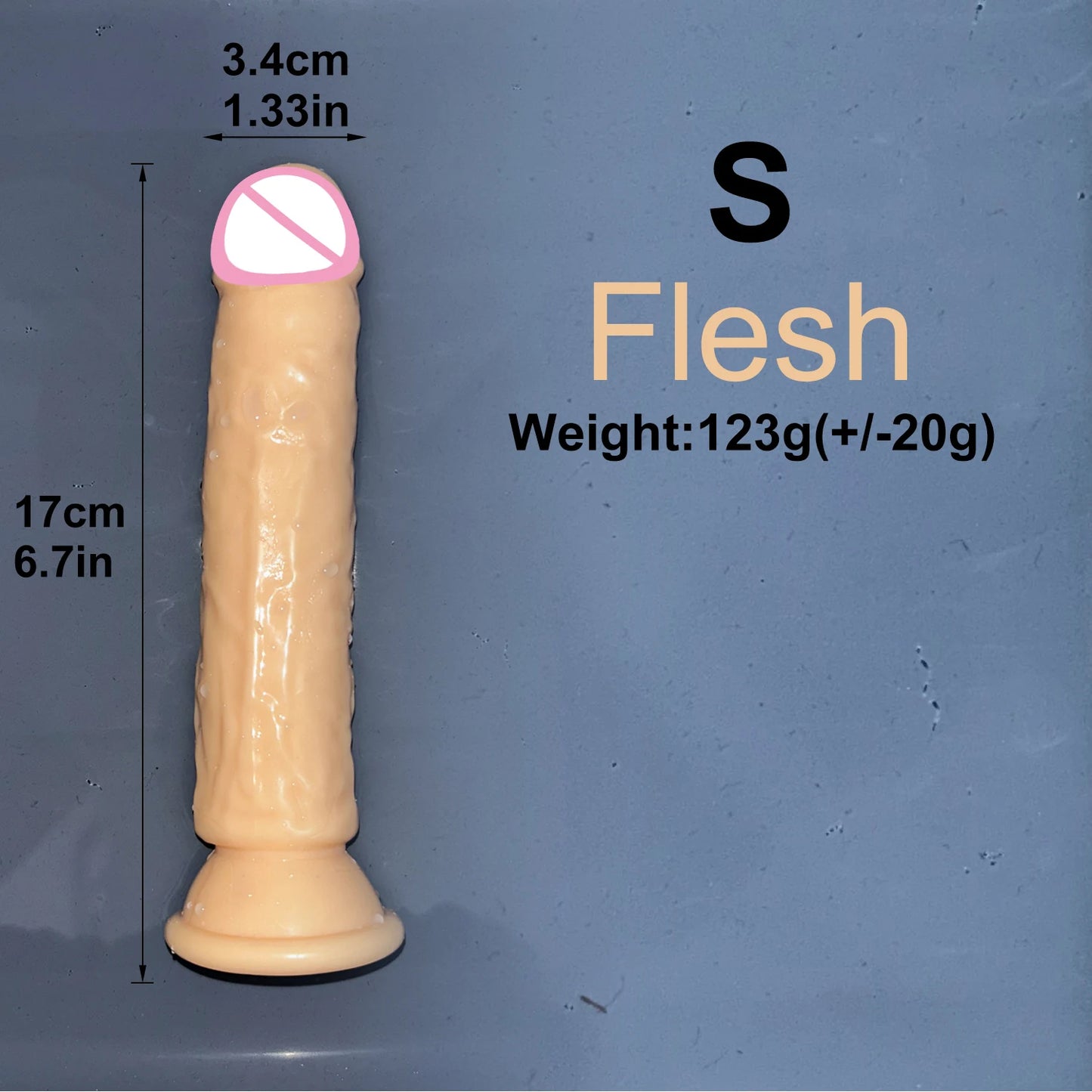 Transparent Jelly Pleasure Dildo