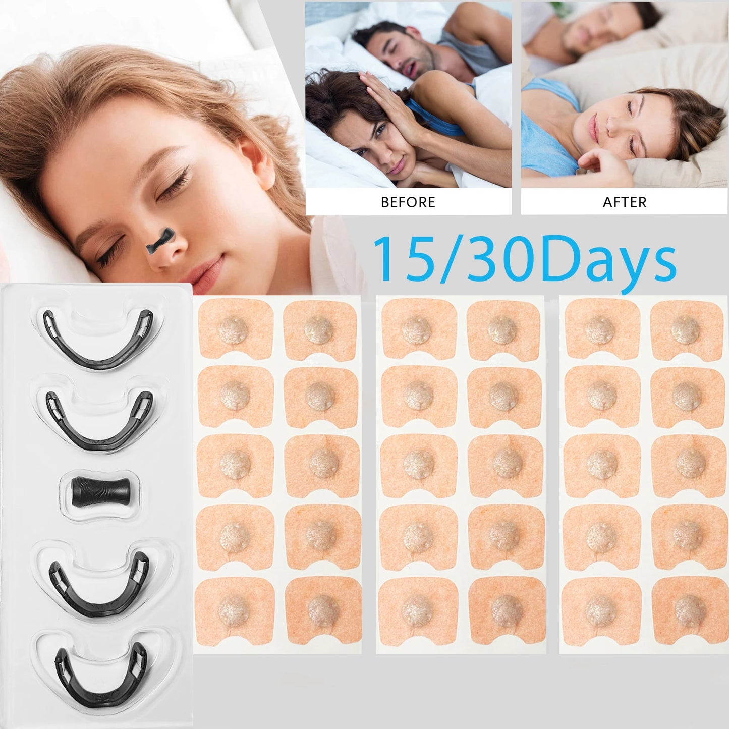 Magnetic Nasal Breathing Dilator