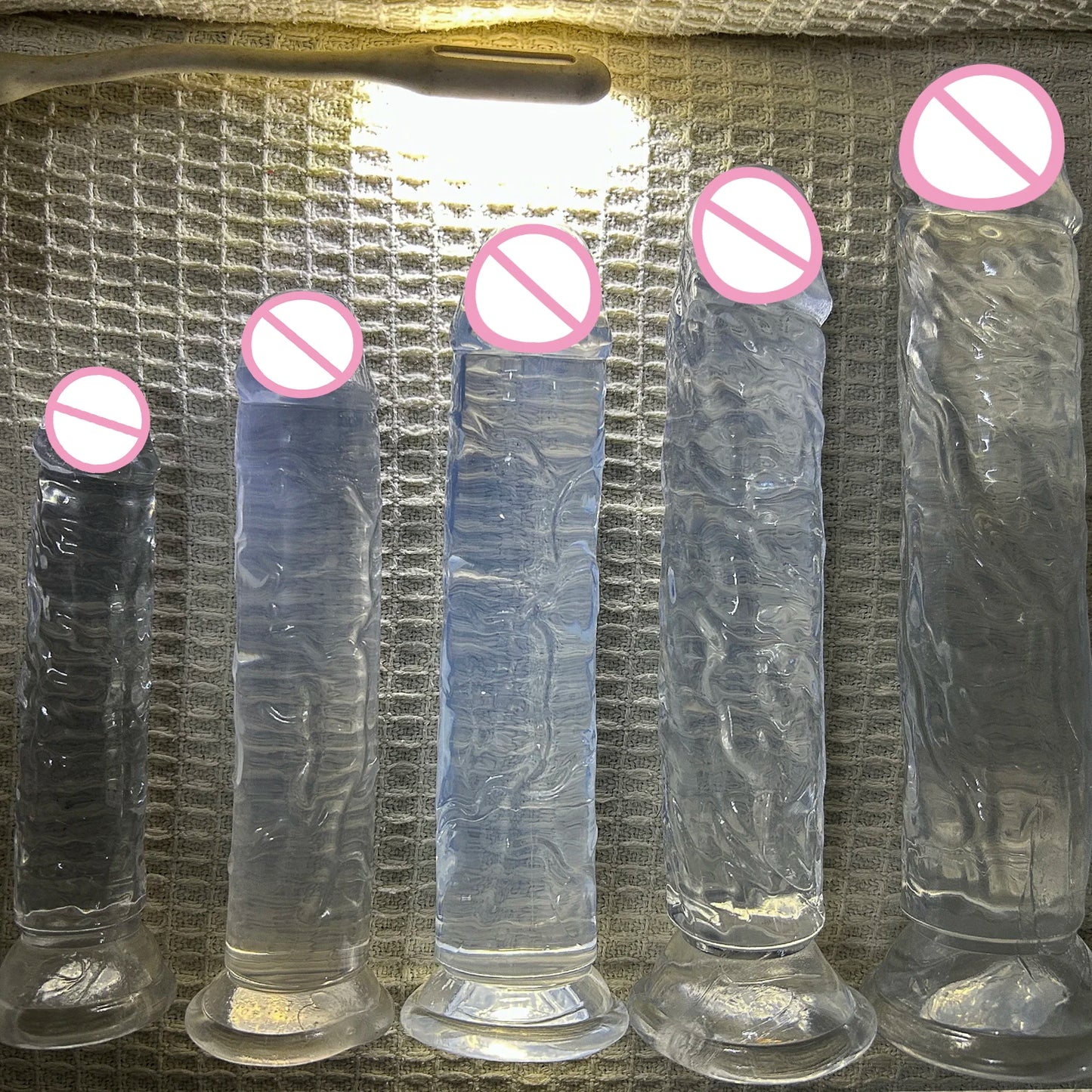 Transparent Jelly Pleasure Dildo