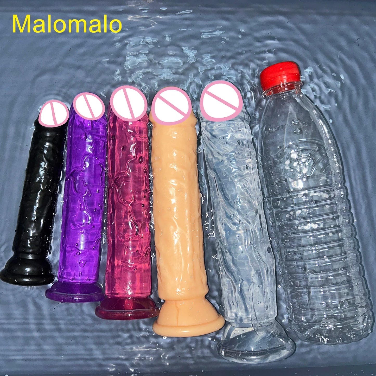 Transparent Jelly Pleasure Dildo