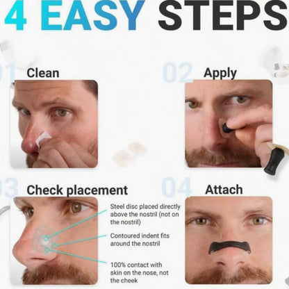 Magnetic Nasal Breathing Dilator